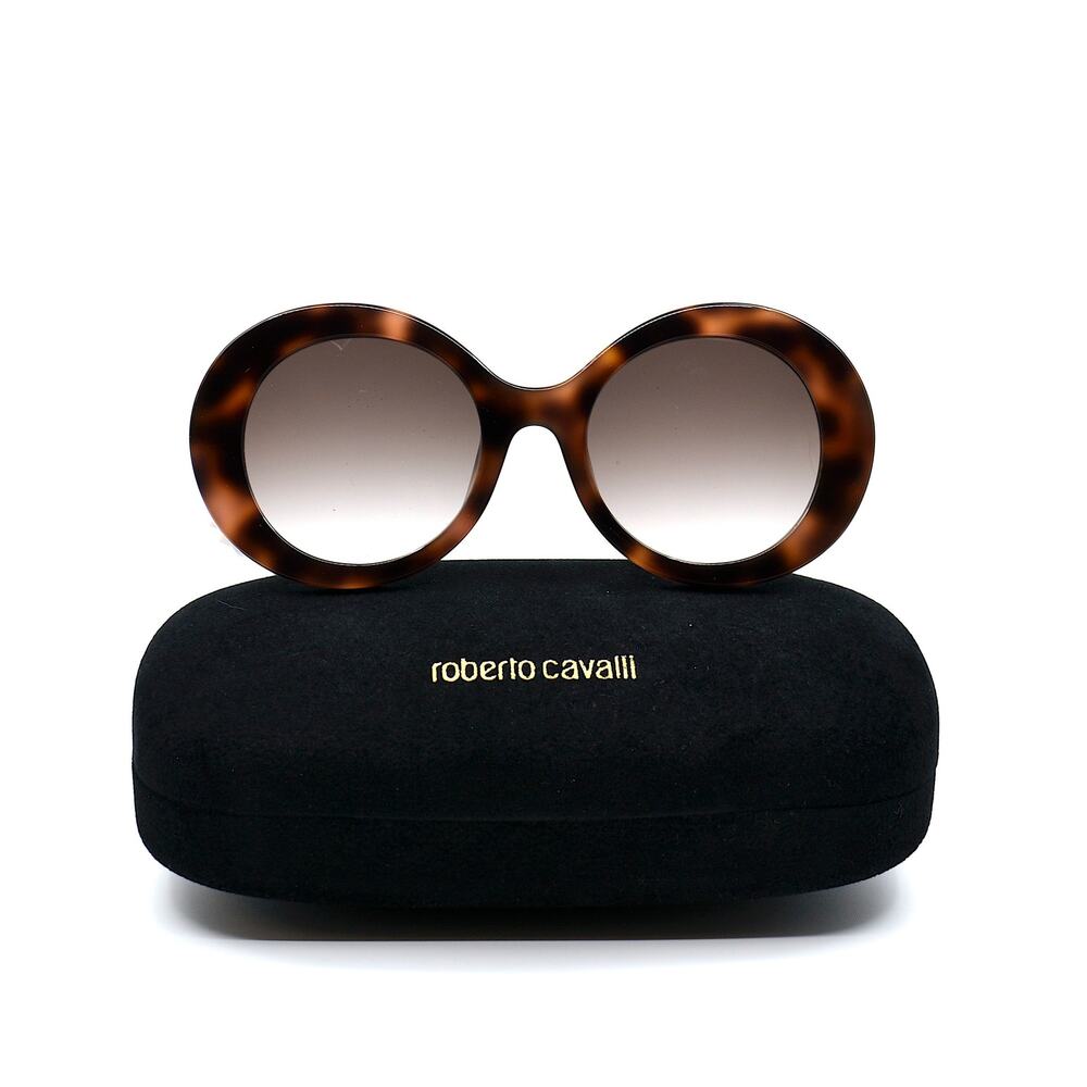 ROBERTO CAVALLI SRC010M HAVANA BROWN GRADIENT AUTHENTIC SUNGLASSES - Picture 7 of 15